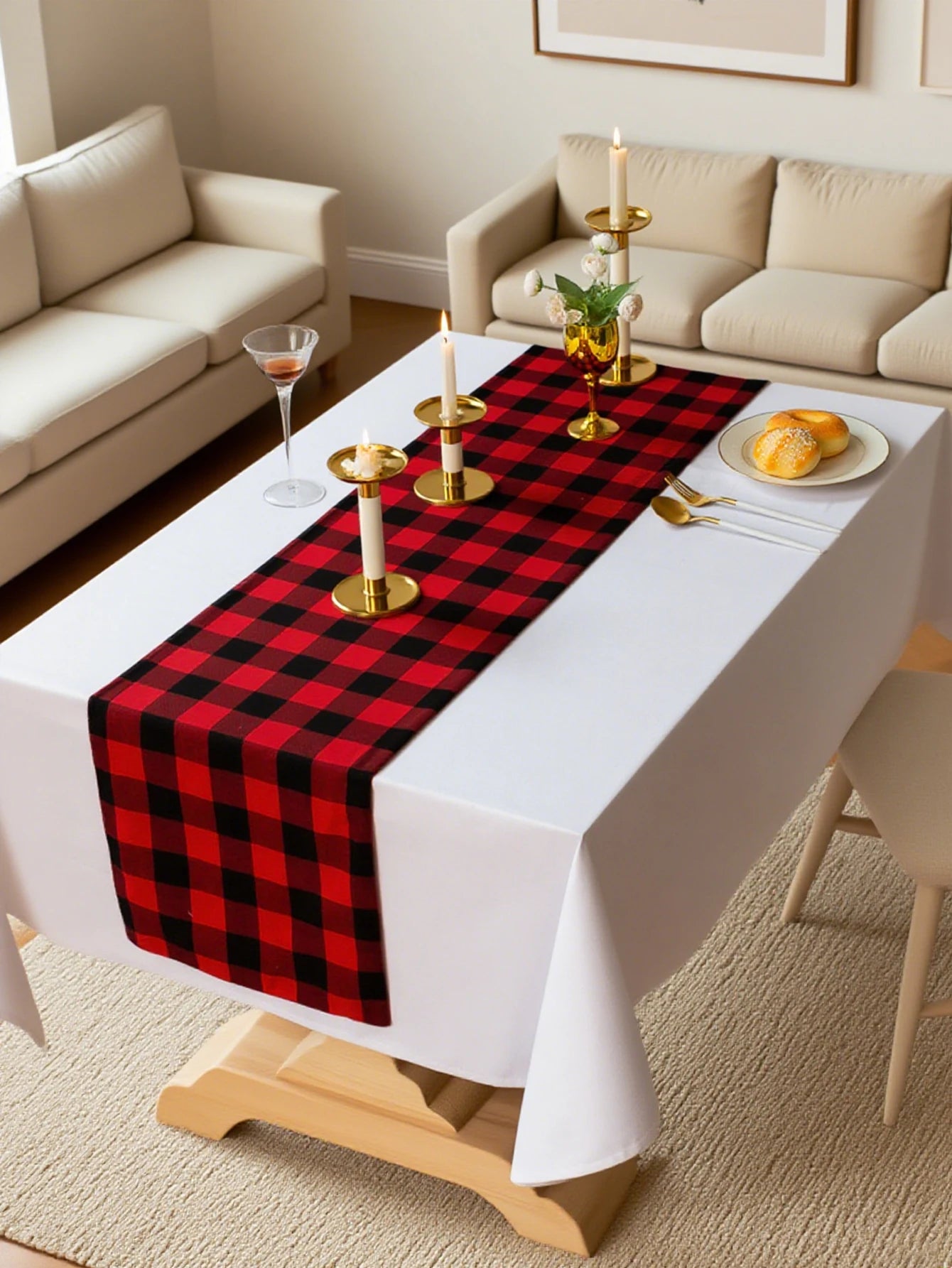 Halloween Party Tablecloth – Square & Rectangular Picnic Table Flag