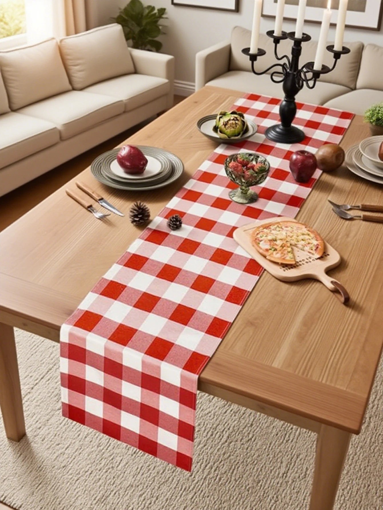 Halloween Party Tablecloth – Square & Rectangular Picnic Table Flag